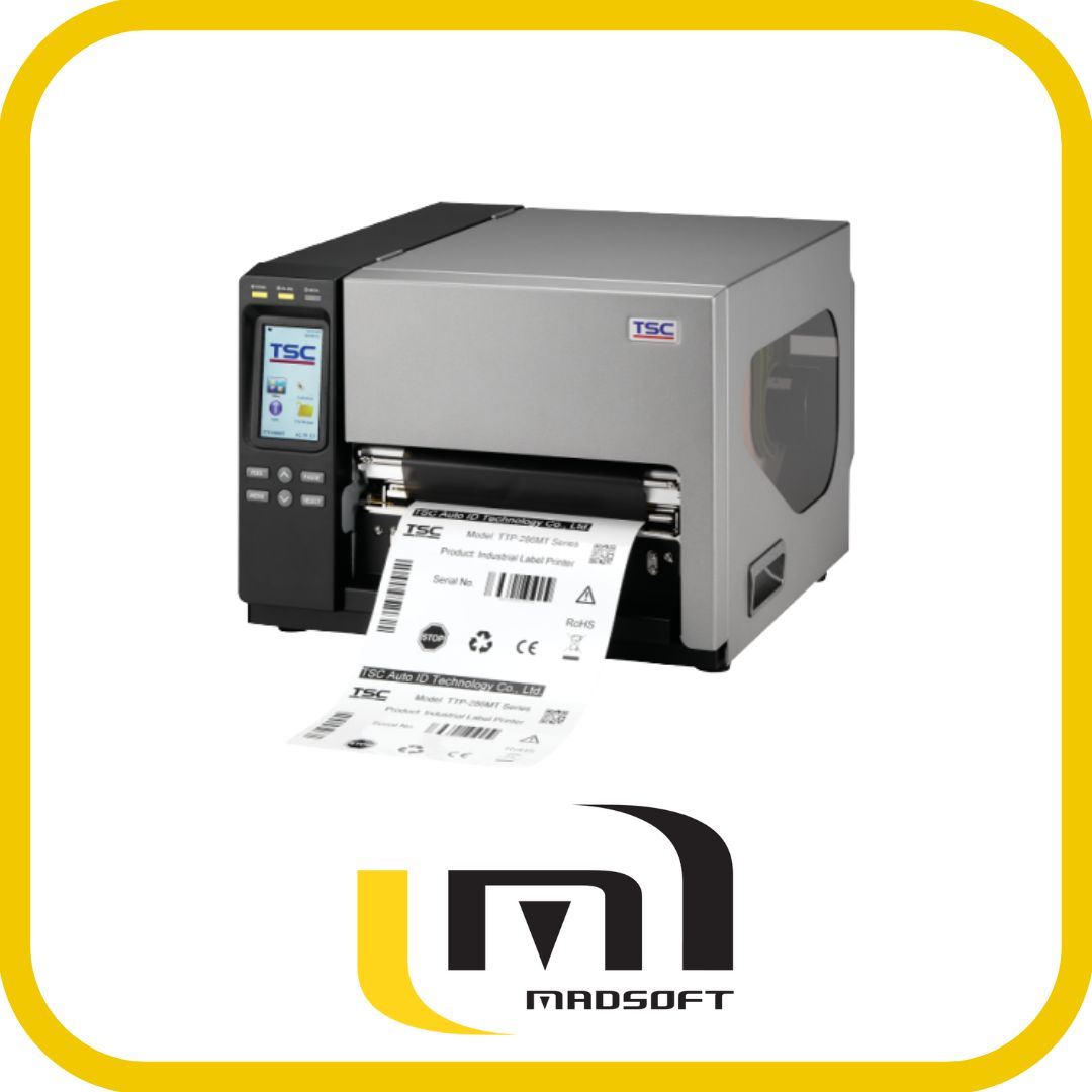 Imprimante industrielle TSC TTP-384MT - transfert thermique, largeurs grandes, qualité robuste et précision_0