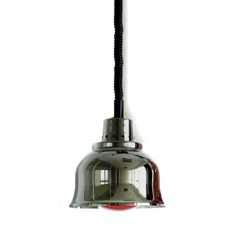 Lampes chauffantes suspendues infrarouges Prestige - Couleur Chrome, Cuivrée Jaune ou Rouge - Réglables et élégantes_0