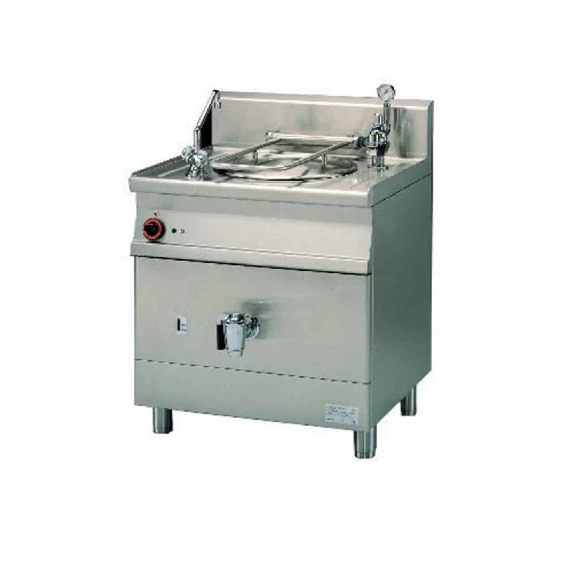 Marmite indirecte électrique gamme 9 kW 50 L 700 en inox AISI 304_0