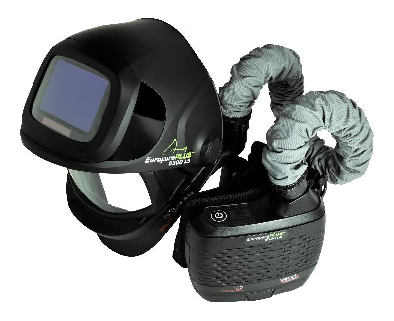 Masque de soudage ventilé Europure Plus 5500 LS - Weldline - W403676 - avec teinte variable et ventilation assistée_0