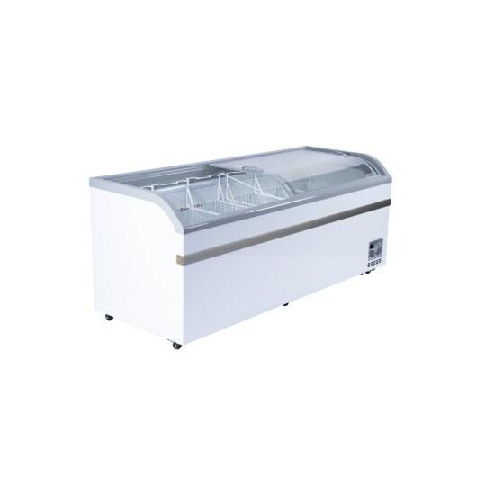 Matériel HORECA Congélateur vitré de supermarché 620 Litres - SC620 - blanc acier SC620_0