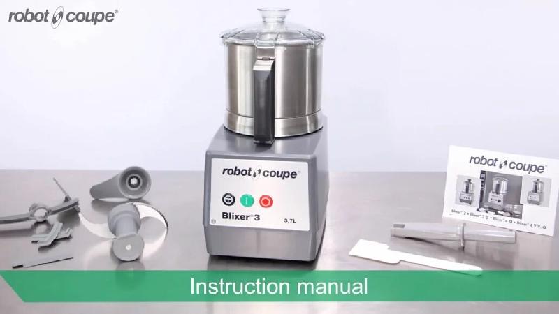 Mixeur de table professionnel cuve 3,7 l inox - PBLIXER 3_0