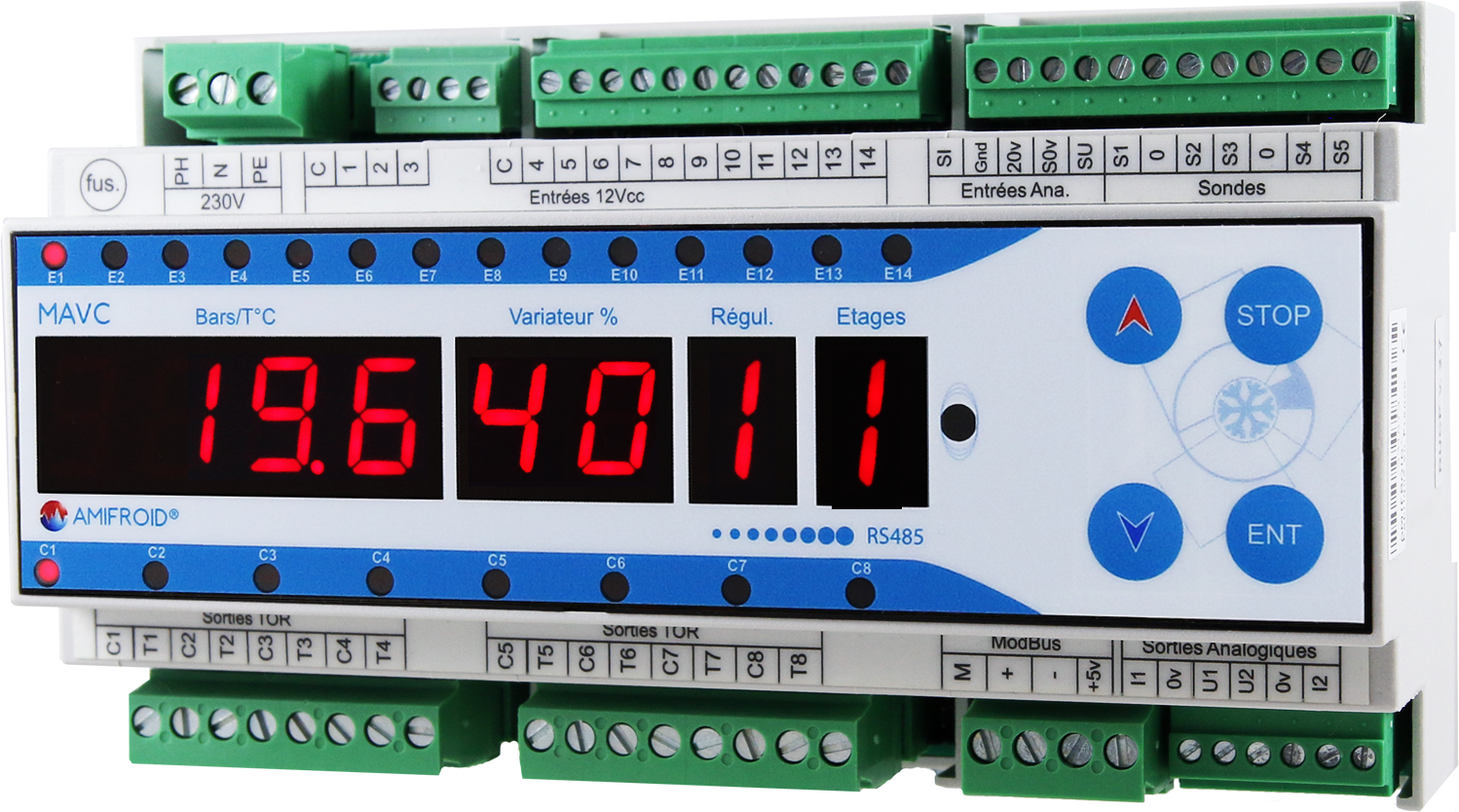 Module automate ventilateurs condenseur -  ma-vc_0