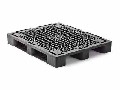 Palette  plastique 1000 X 1200 - pour exportation - CUQP1210MB3RR_0