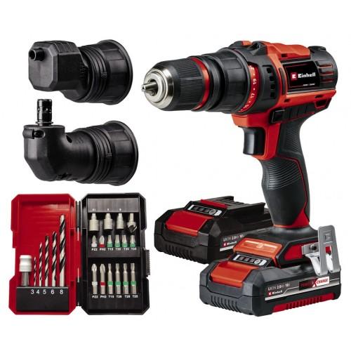 PERCEUSE VISSEUSE SANS FIL - TE-CD 18/45 3X-LI + 22 ACCESSOIRES EINHELL