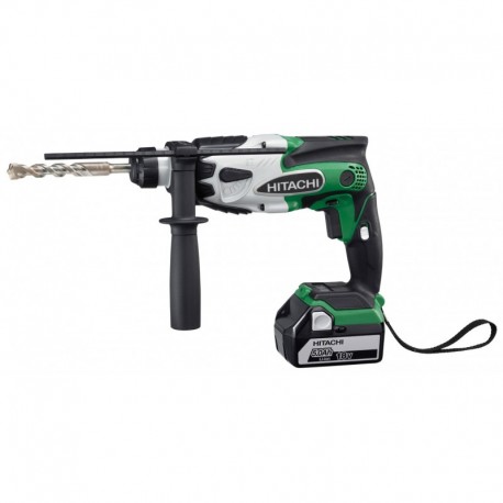 Perforateur burineur HITACHI DH18DBL 18V SDS+ + batterie + chargeur - Bricolage