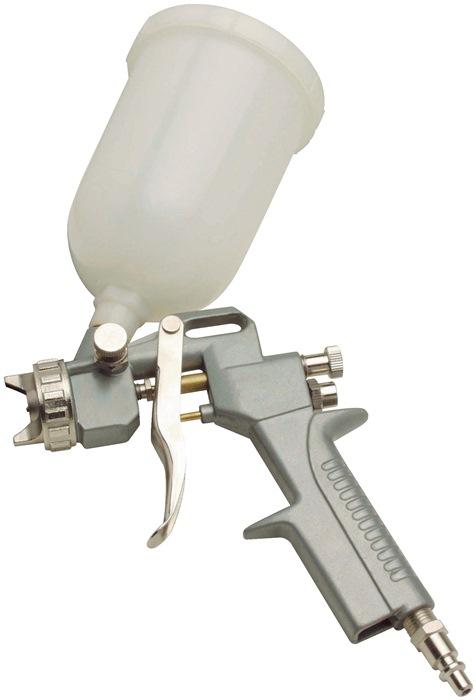 Pistolet à peinture à air comprimé Aerotec - 0,5 L - 200 l/min - 3 bar - Métal léger avec godet en plastique_0