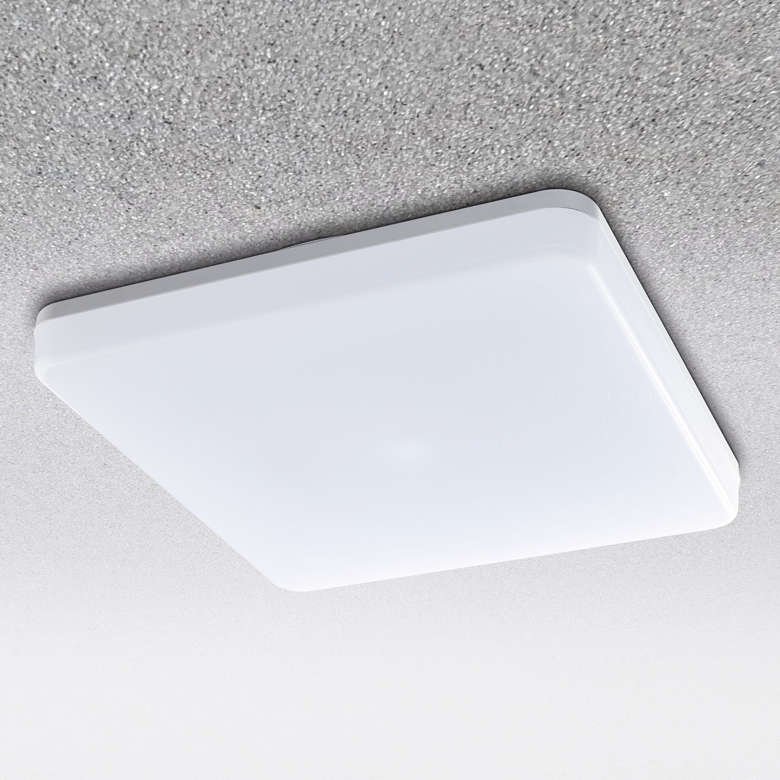 HEITRONIC PLAFONNIER À DÉTECTEUR LED PRONTO, 33X33 CM