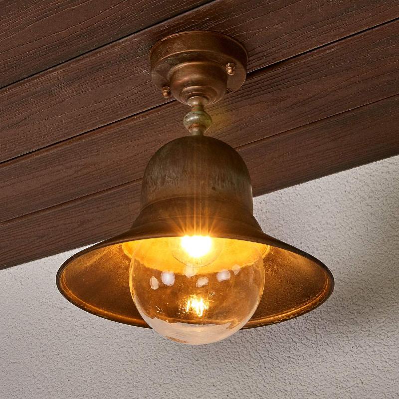 MORETTI LUCE PLAFONNIER D\'EXTÉRIEUR EN LAITON MARQUESA