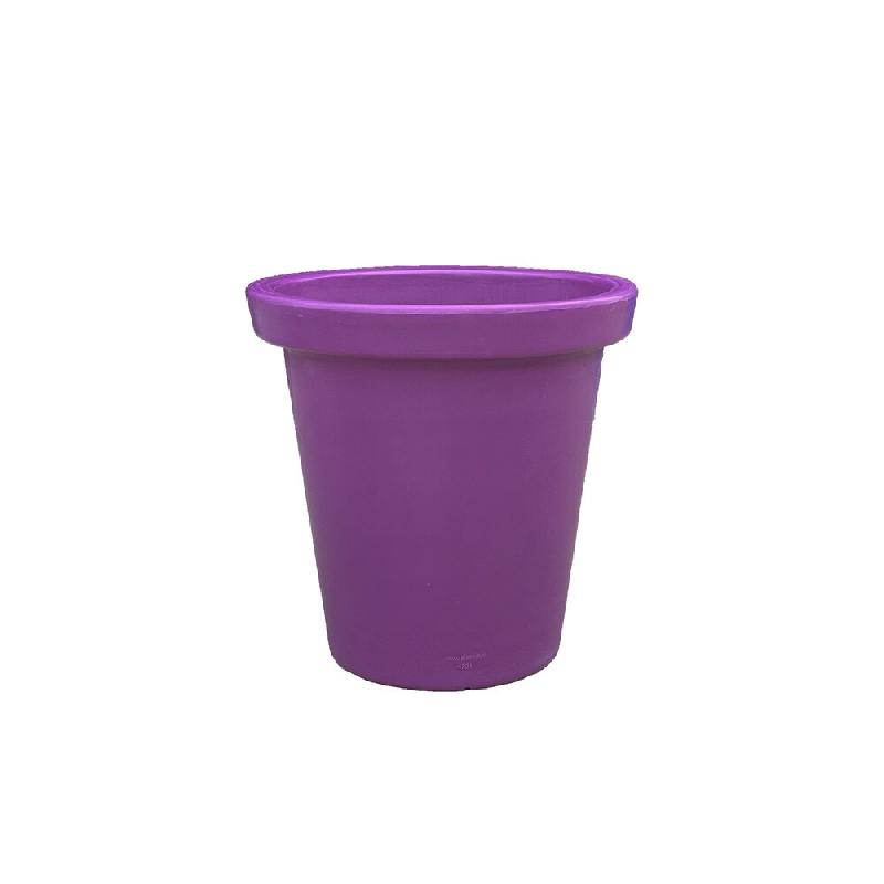 PLAST'UP ROTOMOULAGE Pot de fleurs rond xxl delight 420l - VIOLET - violet 0669014882134_0