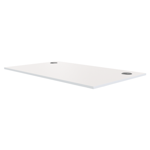 PLATEAU BLANC POUR BUREAU RÉGLABLE - 1000