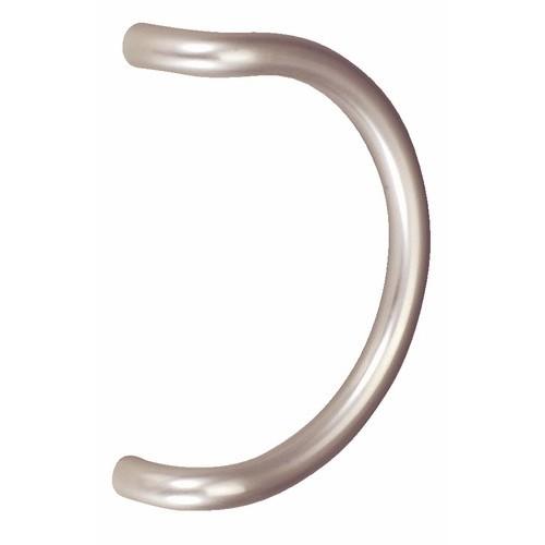 POIGNÉE DEMI-LUNE PORTE BATTANTE - ALUMINIUM ARGENT - PG 3020 NM VACHETTE