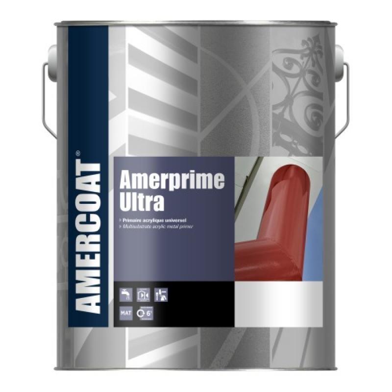 Primaire d'accrochage amercoat® amerprime ultra en phase acqueuse, excellente adhérence sur supports variés, blanc, 1l_0