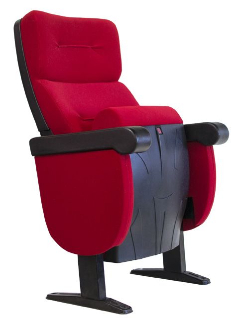 Principe - fauteuil de cinéma Ezcaray - structure en acier, soutien au logement, accoudoirs en polyuréthane_0