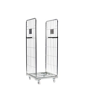Roll-container standard - socle indéformable et renforcé - manutention sécurisée et optimisée_0