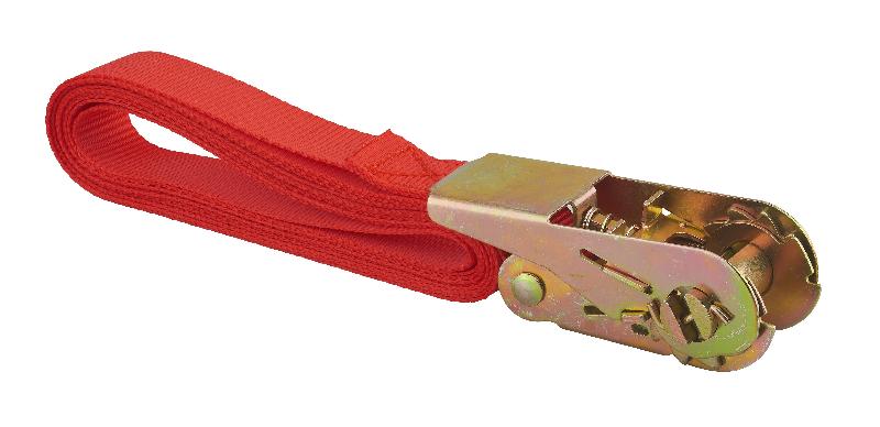 Sangle à cliquet - Largeur 25mm x 3,00m - Polyester - Réf. 00290605 - Marque THIRARD_0