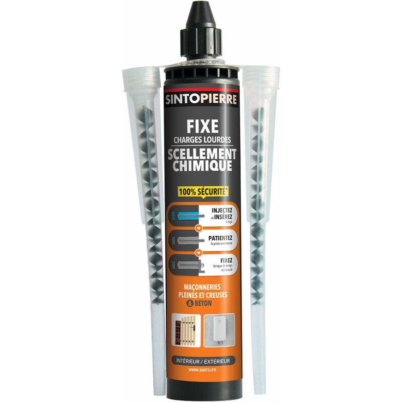 Scellement Chimique Charges Lourdes 300ml Sintopierre Comparer