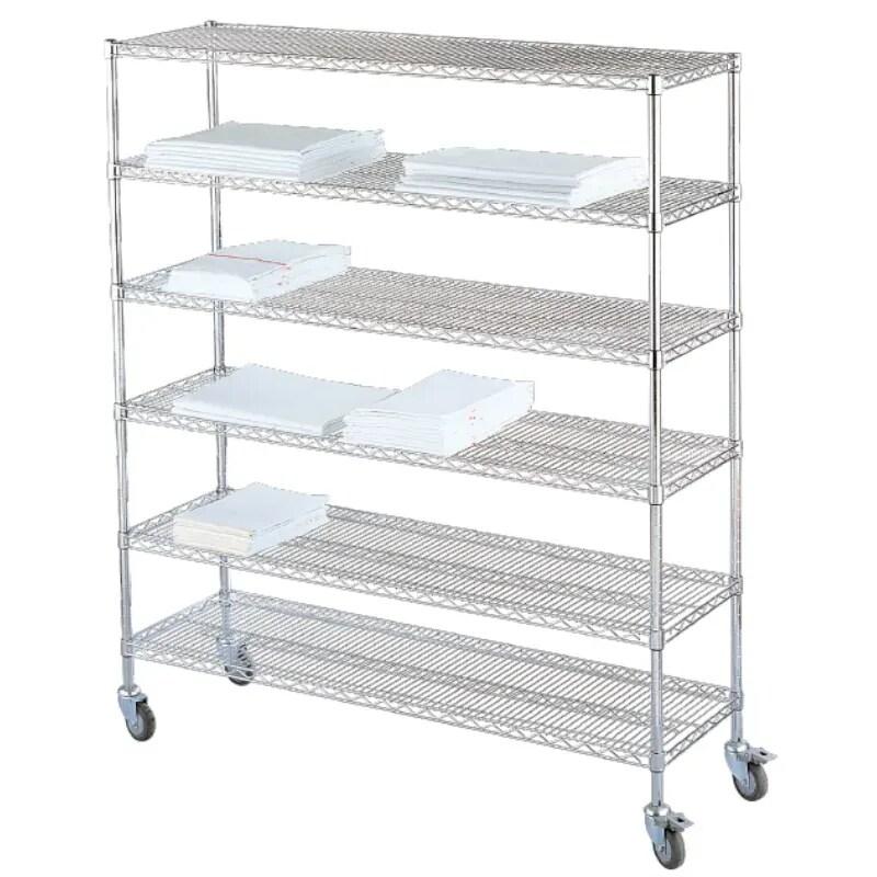 Sclessin 374.859 HYGIRACK Chariot Étagères L1220xP610mm Professionnel - 374.859_0