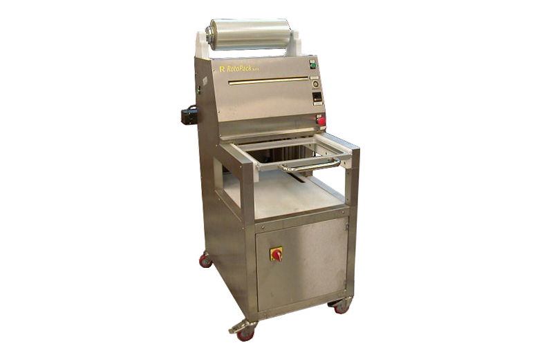 SPR - Scelleuse semi-automatique - Rotopack - Operculeuse pour barquettes en divers matériaux avec options personnalisées_0