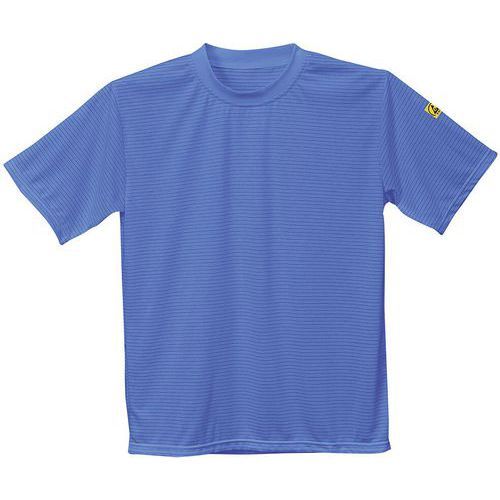 T-SHIRT ANTISTATIQUE ESD AS20 - BLEU - S - PORTWEST