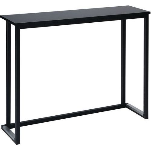TABLE DE BAR KUBO WALL ACIER NOIR 120 X 35 X 90 CM - FLEXFURN