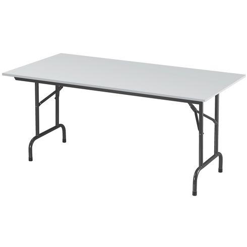 TABLES PLIANTES PRIMERA 160 X 80 CM PIÈTEMENT NOIR