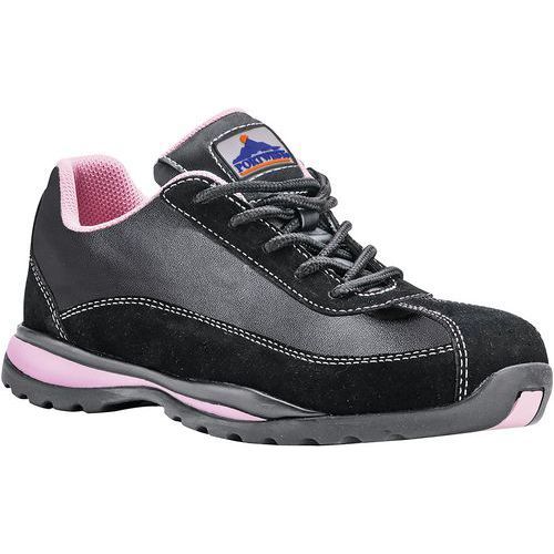CHAUSSURE DE SÉCURITÉ FEMME S1P HRO FW39 NOIR/ROSE 43 - PORTWEST