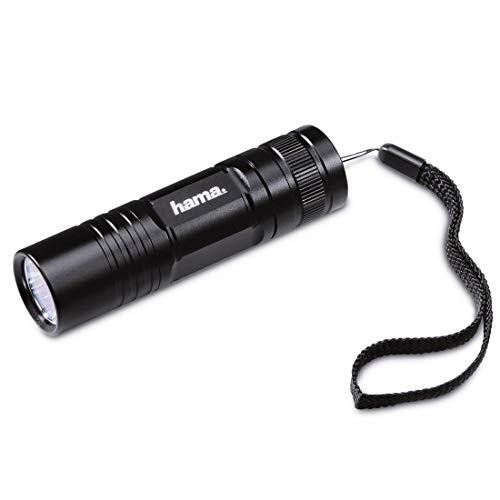 Lampe de poche LED Regular R-103 - noire - avec dragonne - Hama 00105390_0