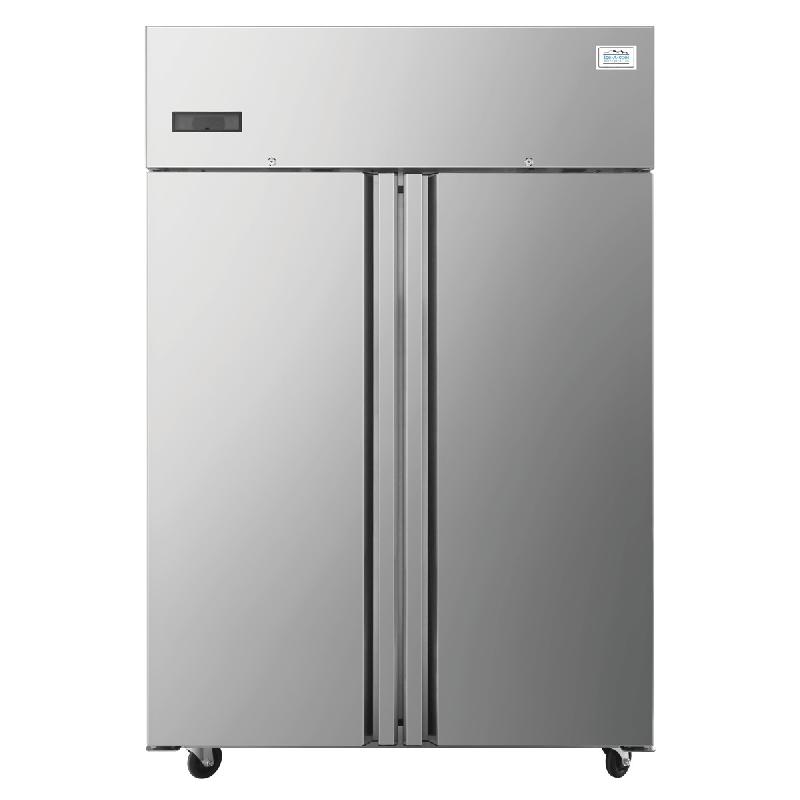 Armoire emboutie positive 2 portes GN2/1 AISI430 ICE80RSGR Atosa_0