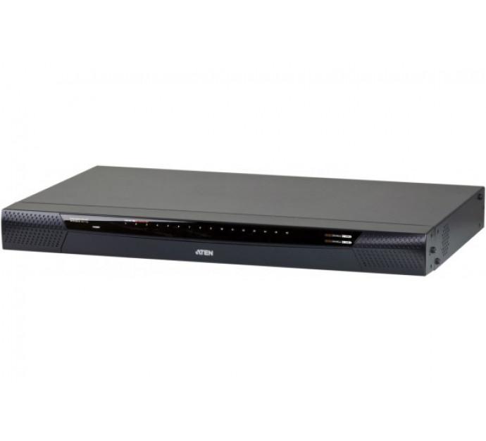 Aten KN1116VA - KVM CAT5 double IP avec alimentation redondante - 16 ports - Réf. 262016_0