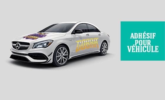 Marquage pour voiture personnalisé