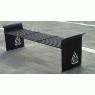 Banquette Esquirol - Conception moderne et robuste, personnalisable par découpe laser ou sérigraphie couleur_0
