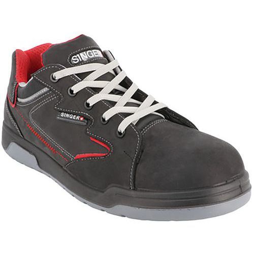 BASKET NOIRE CUIR NUBUCK HYDROFUGE S3 SRC T36 - SINGER SAFETY