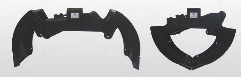 Bla - benne preneuse légère avec vérin horizontal pour mini, midi et pelles jusqu'à 12T_0