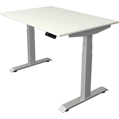 BUREAU ASSIS/DEBOUT MOVE4 ÉLECTR. L120XP80XH64-129CM BLANC - KERKMANN