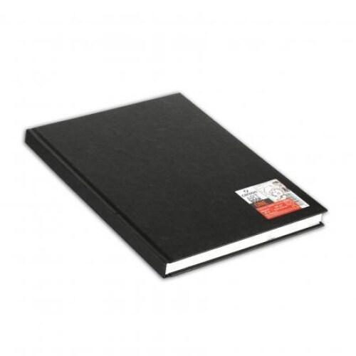 CANSON Lot de 6 Carnet 98 feuilles Art Book One 21,6x27,9 100g/m², reliure cousue, couv. Noire - bleu papier 3148950055699_0