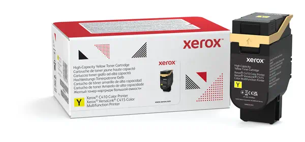 Cartouche de toner Jaune de Grande capacité Xerox Imprimante couleur Xerox® C410/multifonctions Xe_0