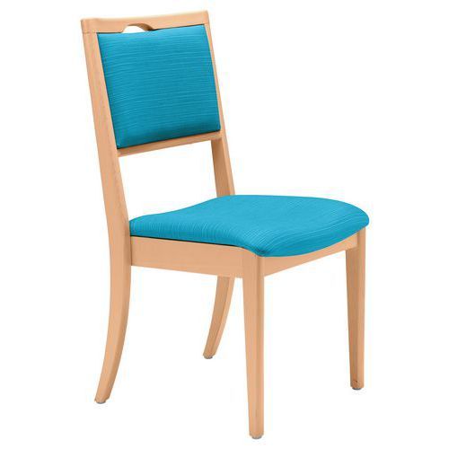 CHAISE ABAKA CURACAO - STRUCTURE HÊTRE NATUREL - SUNSET CREATION