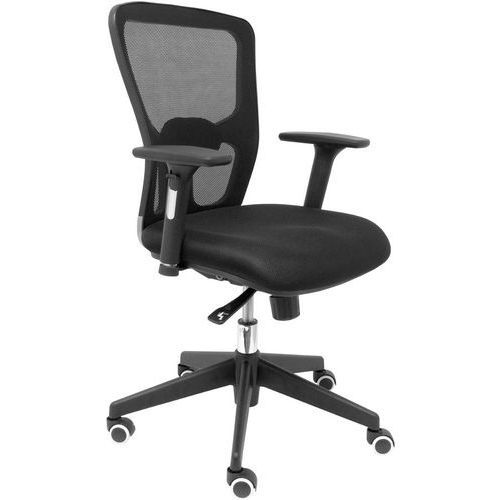 CHAISE DE BUREAU POZUELO ACCOUDOIRS RÉGLABLES - NOIR - FOROL