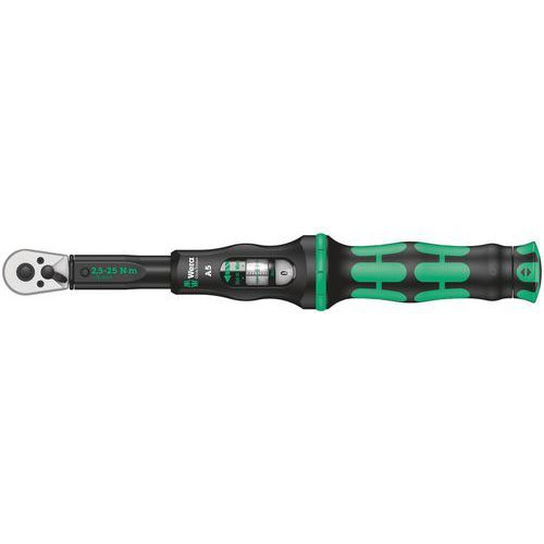 CLÉ DYNAMOMÉTRIQUE DRIVE 25 - 25NM - 1/4X25-25MM - WERA