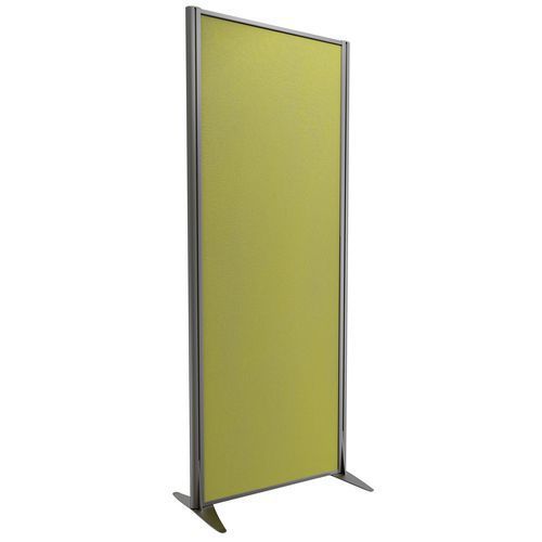 CLOISON KPRIM TISSU ACOUSTIQUE FOUGÈRE PROFIL ARGILE 200X81CM