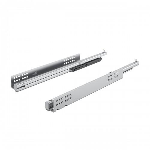 COULISSES À BILLES QUADRO V6 - SORTIE TOTALE SILENT SYSTEM - 30 KG MAX - L400MM HETTICH