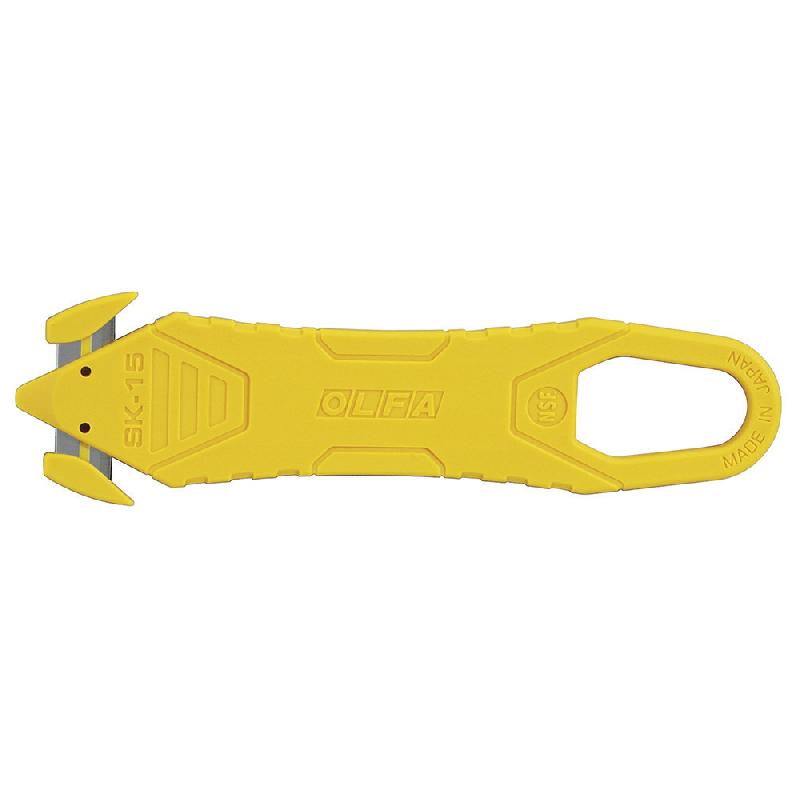 CUTTER SÉCURITÉ SK-15 OLFA, JETABLE, NORME NSF