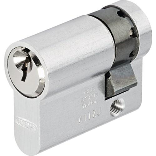DEMI-CYLINDRE B5LT - S'ENTROUVRANT - TITALIUM - 10 MM X 30 MM ABUS