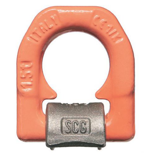 ETRIER DE LEVAGE À SOUDER BASE SIMPLE CMU 10000 KG - GODET