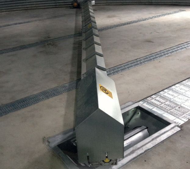 Extracteur rotatif BA - Vidange du cône résiduel des silos à fond plan - Modèles BA16 et BA40_0