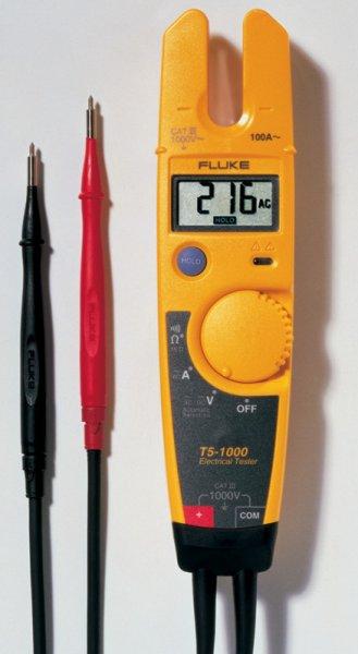 TESTEUR ÉLECTRIQUE FLUKE 1000V AC/DC, 100A AC - FLUT5-1000