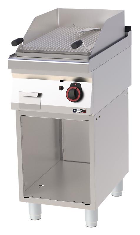 Grill pierre de lave 40 CASSELIN C7GPL40S - cuisson homogène et design professionnel_0