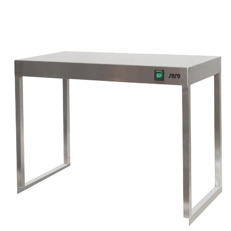 ITALCONCEPT L2G Etagere Du Chef Chauffante Avec 3 Resistances, 400 x 1800 x 400mm - 3616350102621_0