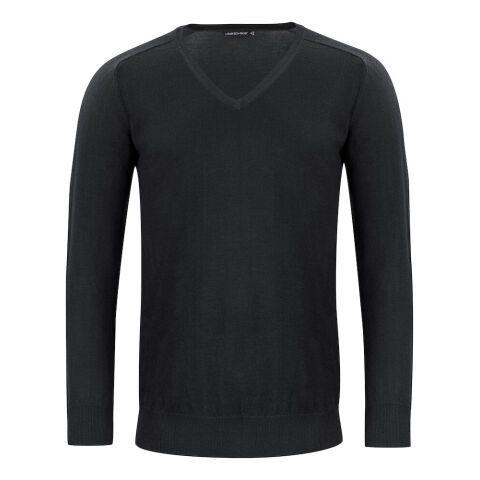 J.HARVEST & FROST MERINO V PULL-OVER HOMMES NOIR - TAILLE M